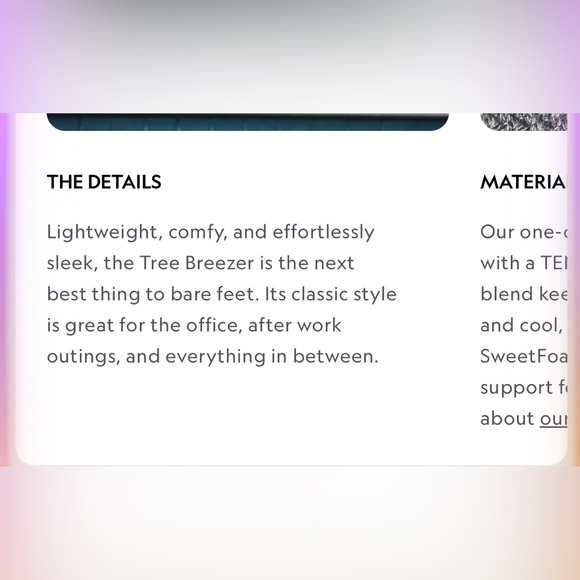 ALLBIRDS black Treebreezers flats size 9 - Picture 9 of 9